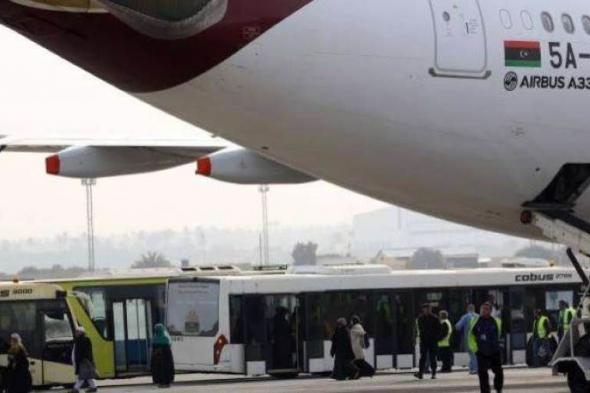 استئناف الرحلات الجوية بين مدينتين متنافستين في ليبيا