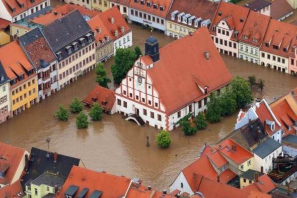 بالفيديو.. فيضانات عارمة تجتاح ألمانيا